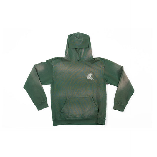 Hooded Sweatshirt 2.0 Washed Army Green