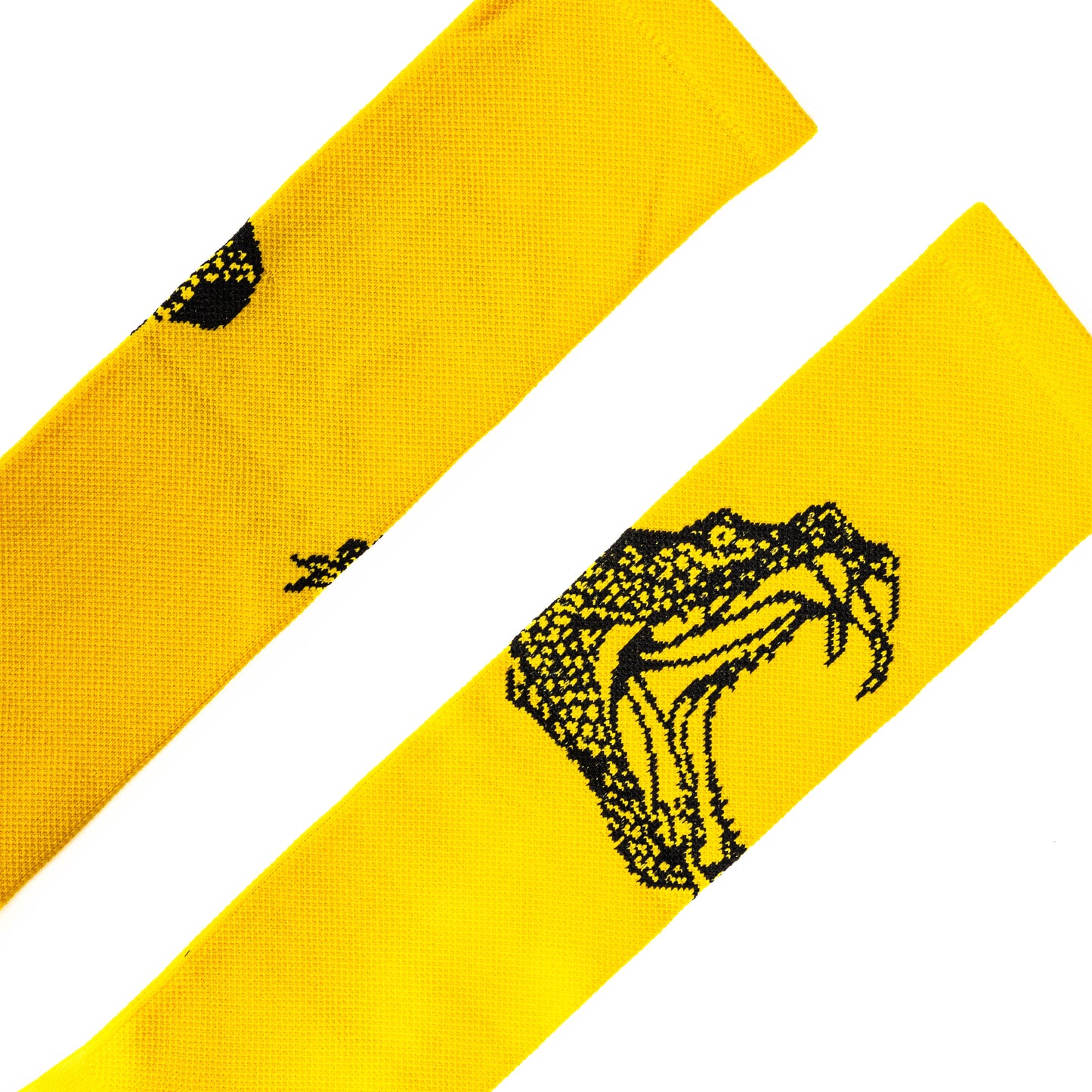 Serpentine Socks, Goldenrod