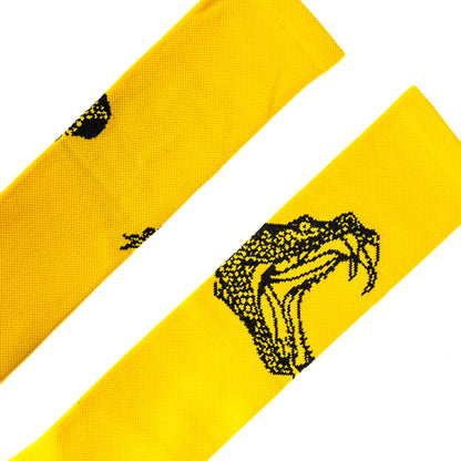 Serpentine Socks, Goldenrod