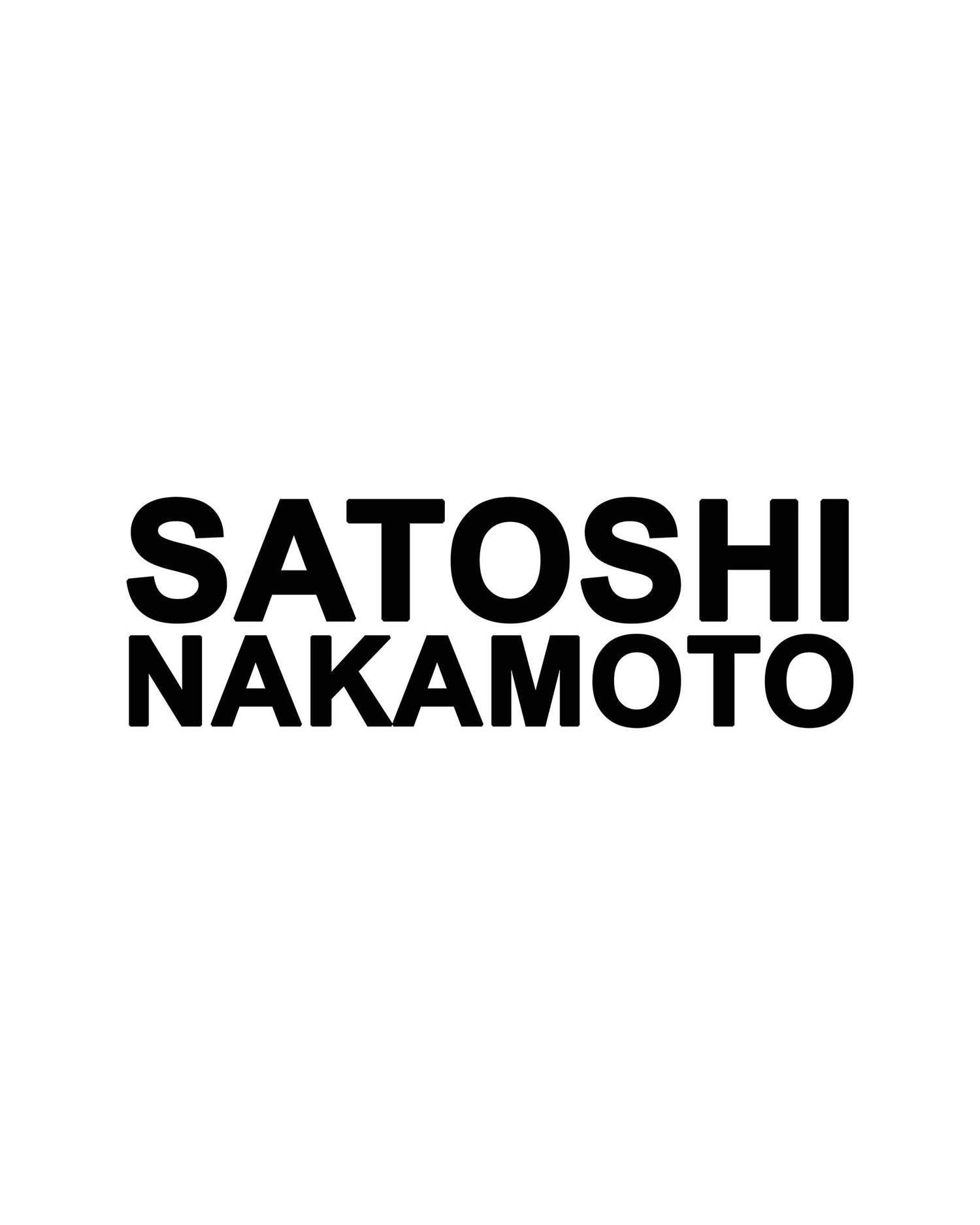 Satoshi Nakamoto