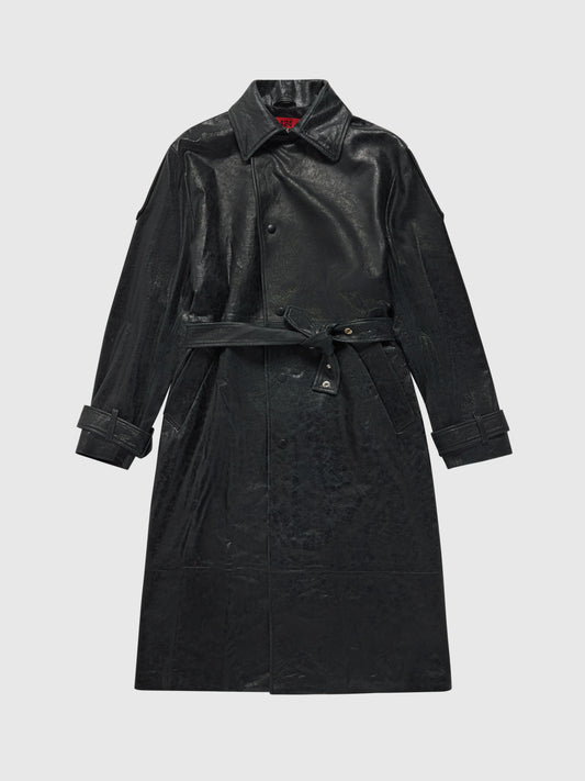 Paper Tumbler Leather Trench