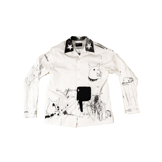 Untitled 77 Geneva Shirt, White