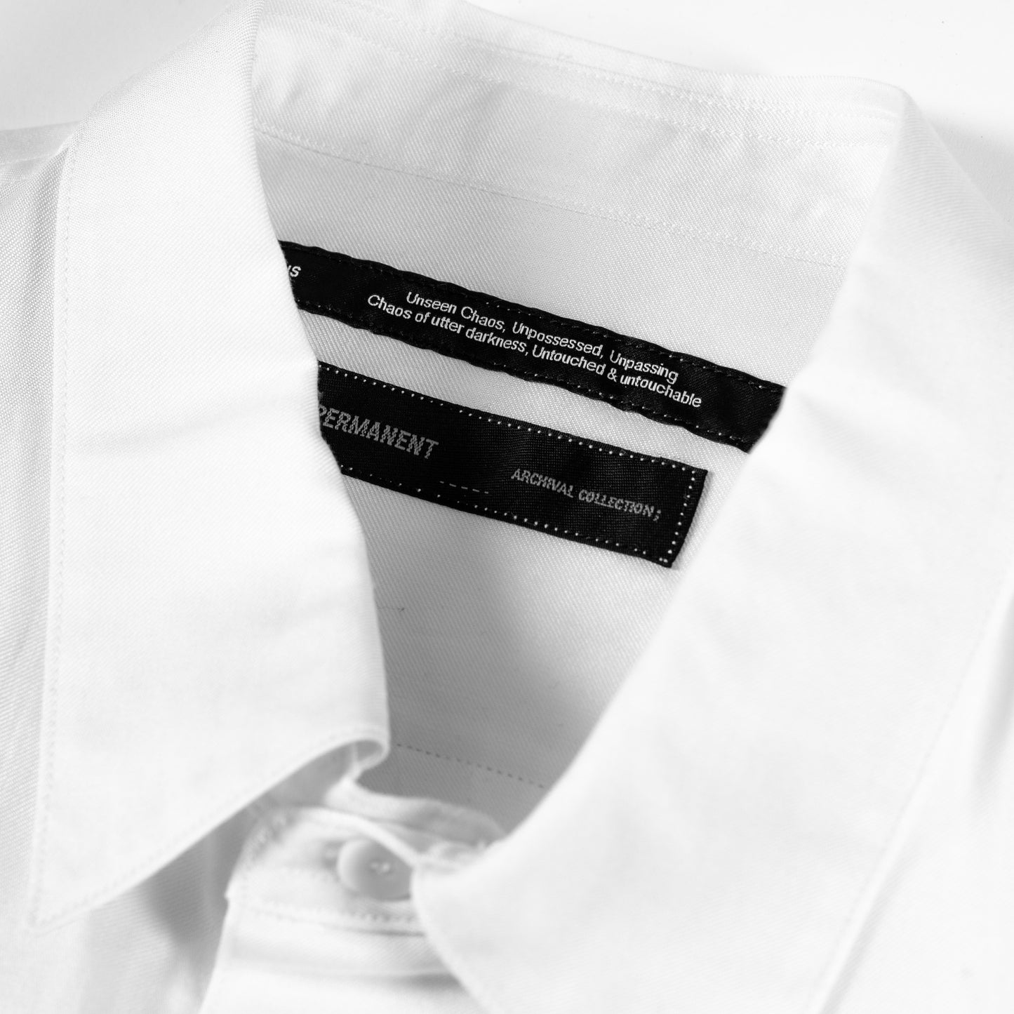 Rayon Buttondown Shirt, White
