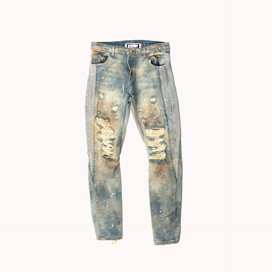 Repented Indigo Jean