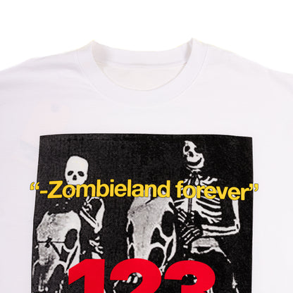 Zombieland LS T-Shirt, White