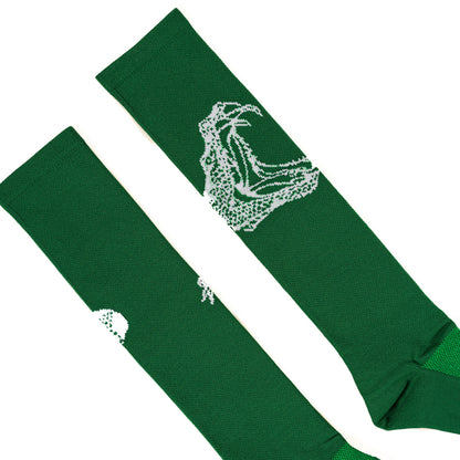 Serpentine Socks, Celtic Green